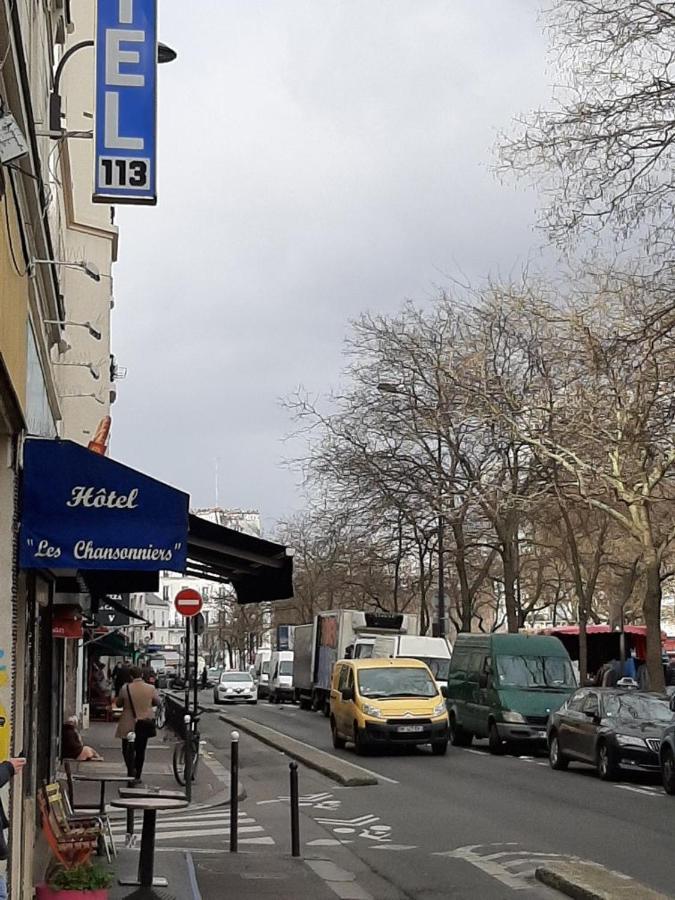 Hotel Les Chansonniers París Exterior foto